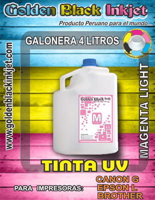 Tinta UV, Galonera 4 Litros